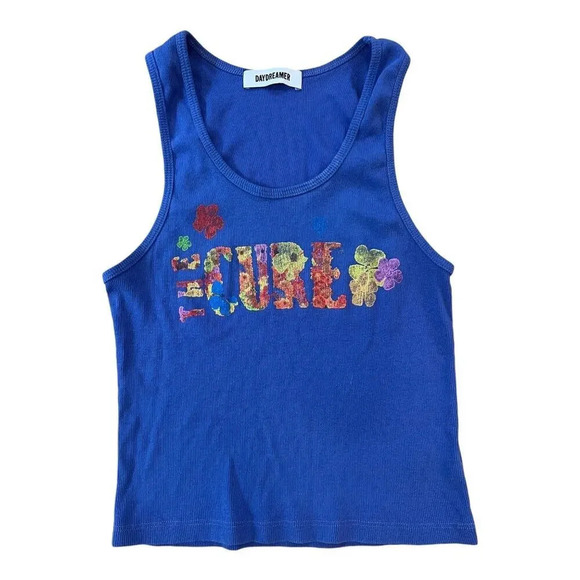 DAYDREAMER The Cure Flower of Love Rib Tank - Picture 2 of 5